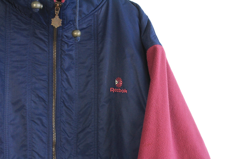 Vintage Reebok Fleece Jacket Large