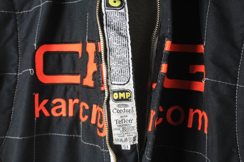 Vintage CRG Karting OMP Racing Suit XLarge