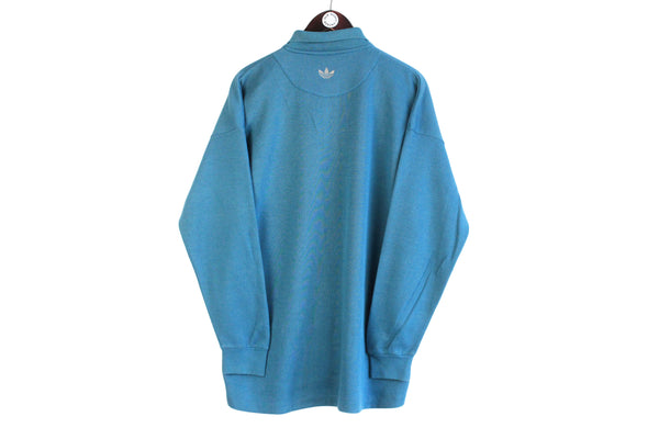 Vintage Adidas Golf Long Sleeve Polo T-Shirt Medium