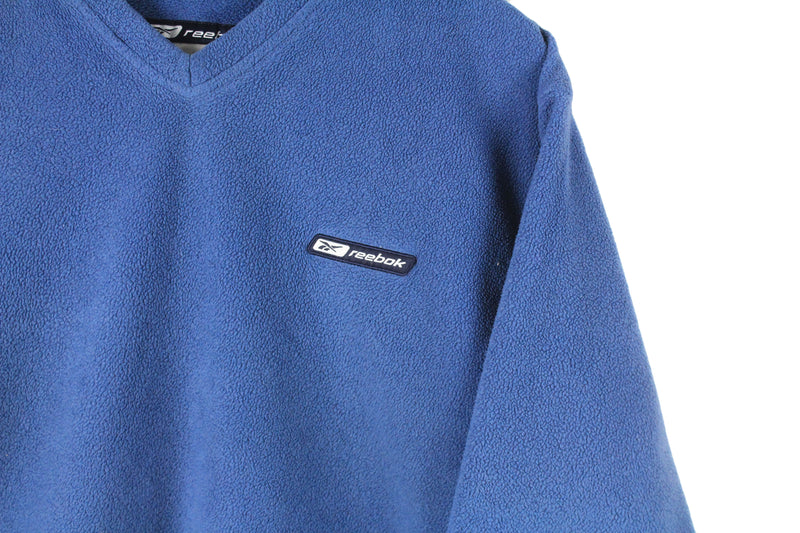 Vintage Reebok Fleece Sweatshirt Small