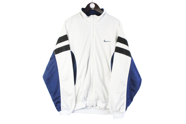 Vintage Nike Track jacket big swoosh logo 90s retro sport style windbreaker authentic classic 