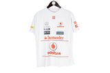 Vintage Vodafone McLaren Mercedes F1 Team Jersey T-Shirt Small