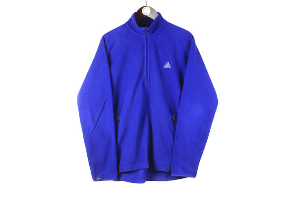 Vintage Adidas Equipment Fleece 1/4 Zip Large