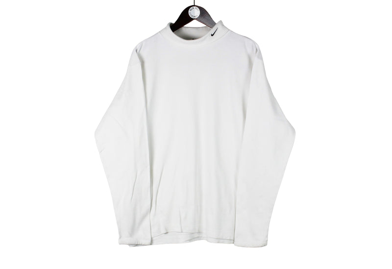 Vintage Nike Turtleneck Sweatshirt Medium
