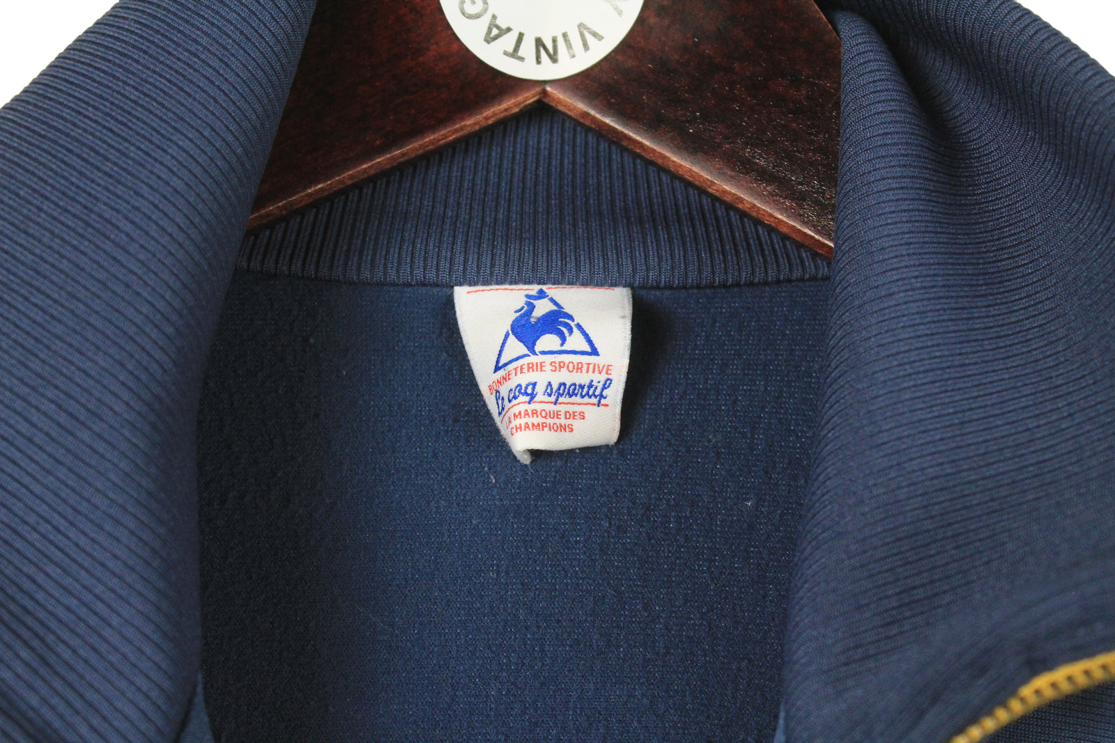 Vintage Le Coq Sportif Track Jacket Medium – dla dushy