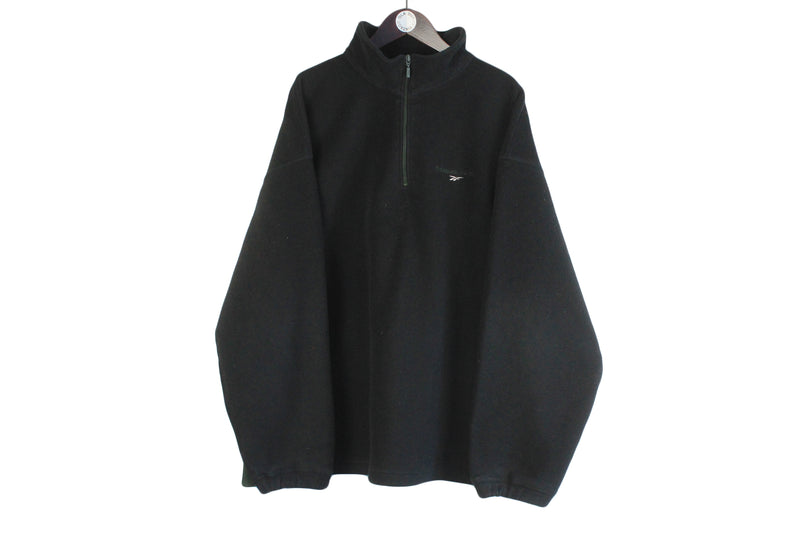 Vintage Reebok Fleece 1/4 Zip XXLarge