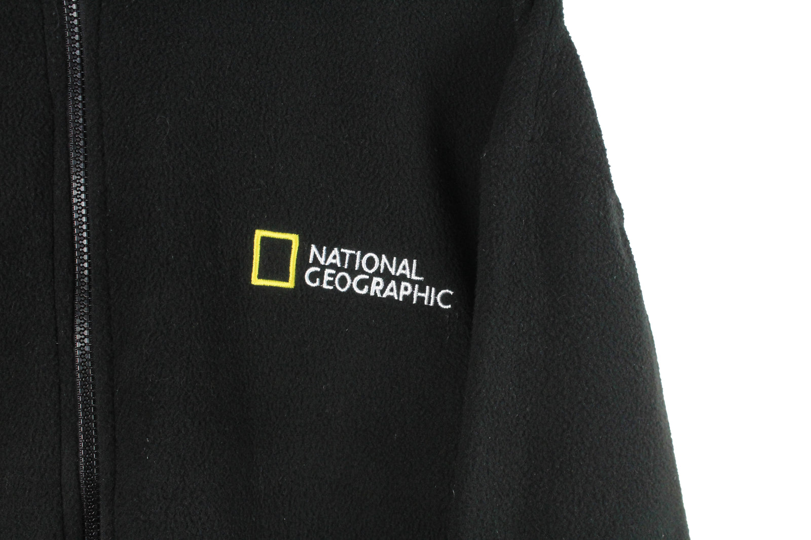 Vintage National Geographic Fleece Full Zip Medium – dla dushy
