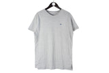 Vivienne Westwood T-Shirt XLarge gray small logo authentic streetwear cotton minimalistic t-shirt