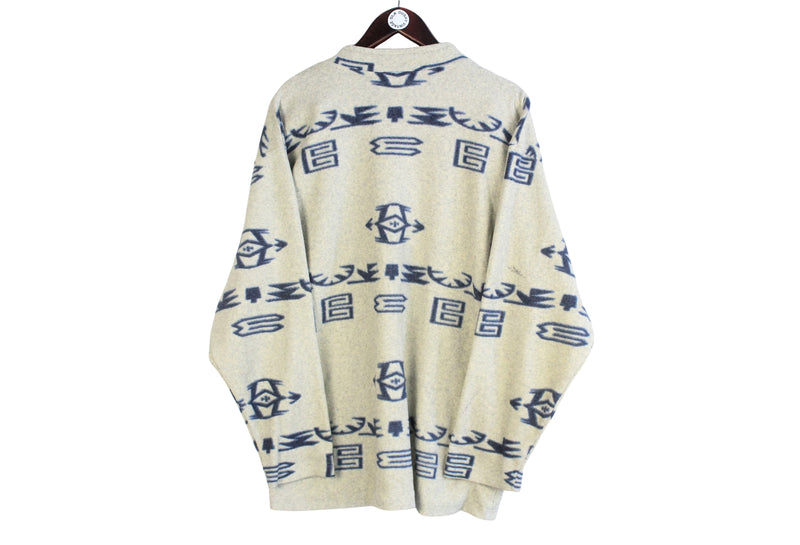 Vintage Adidas Fleece Turtleneck Medium