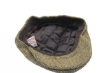 Vintage Harris Tweed Newsboy Cap