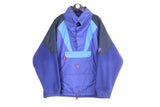 Vintage Degre 7 Fleece Anorak Jacket XLarge