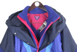 Vintage Degre 7 Fleece Anorak Jacket XLarge