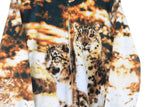 Vintage Leopard Fleece Full Zip Women's XLarge