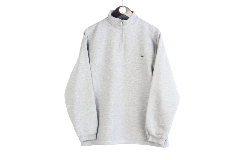 Vintage Nike Sweatshirt 1/4 Zip Medium