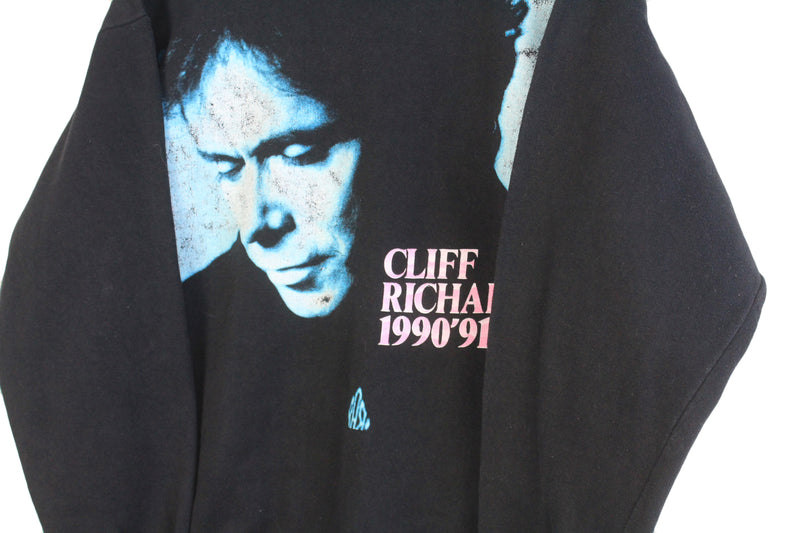 Vintage Cliff Richard "From Distance Tour" 1990/91 Sweatshirt Small