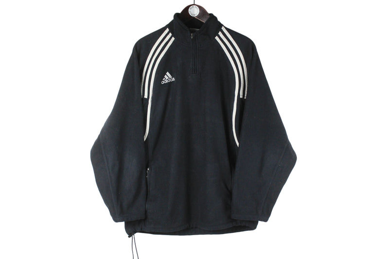 Vintage Adidas Fleece 1/4 Zip Medium