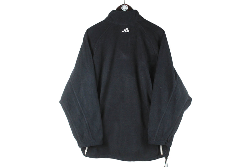 Vintage Adidas Fleece 1/4 Zip Medium