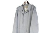Vintage Aquascutum Trench Coat 3/4 Sleeve XLarge