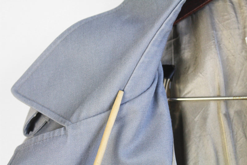 Vintage Aquascutum Trench Coat 3/4 Sleeve XLarge