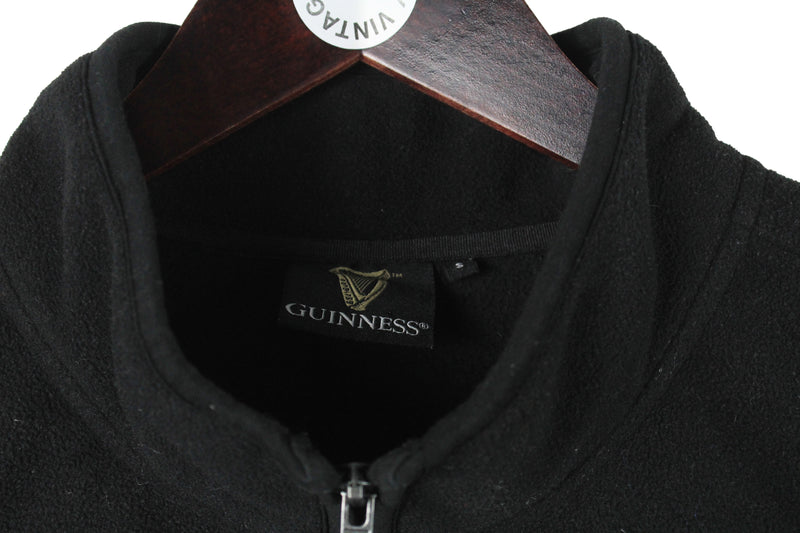 Vintage Guinness Fleece Full Zip Small