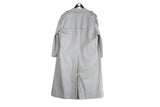 Vintage Aquascutum Trench Coat 3/4 Sleeve XLarge