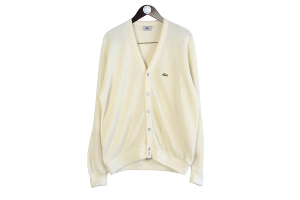 Vintage Lacoste Izod Cardigan Large