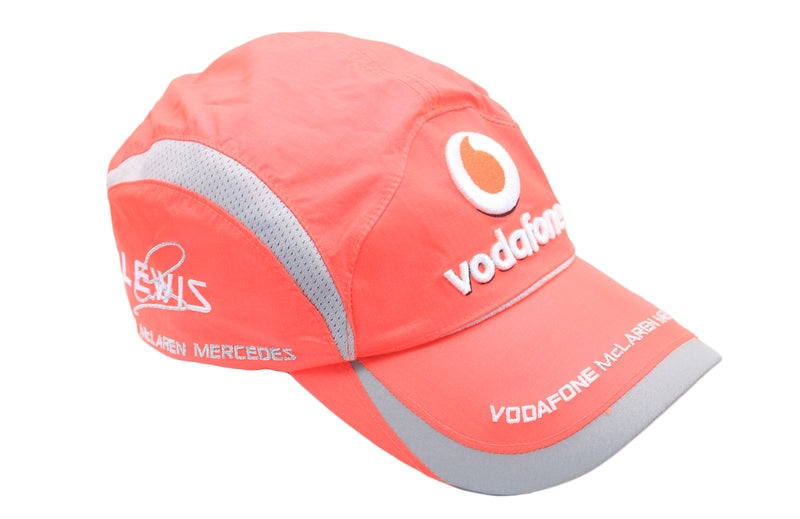 Vintage Vodafone McLaren Mercedes F1 Team Lewis Cap