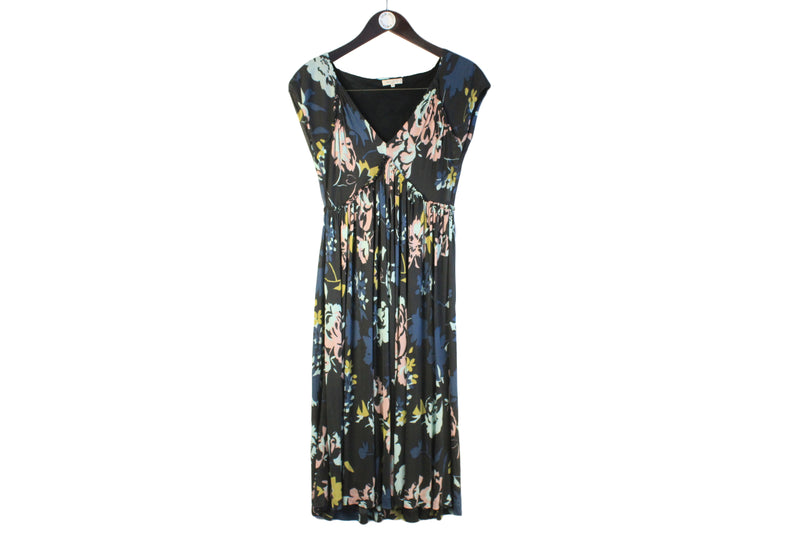 Etro Dress Women's 38 floral pattern abstract authentic made in Italy sleeveless 