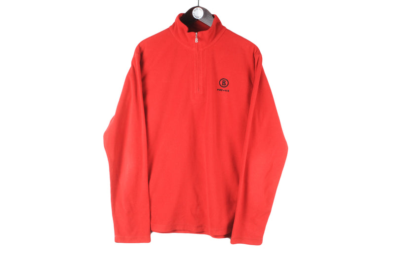 Vintage Bogner Fire + Ice Fleece 1/4 Zip Large