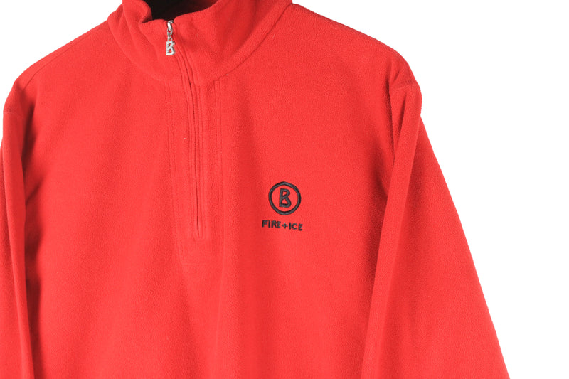 Vintage Bogner Fire + Ice Fleece 1/4 Zip Large