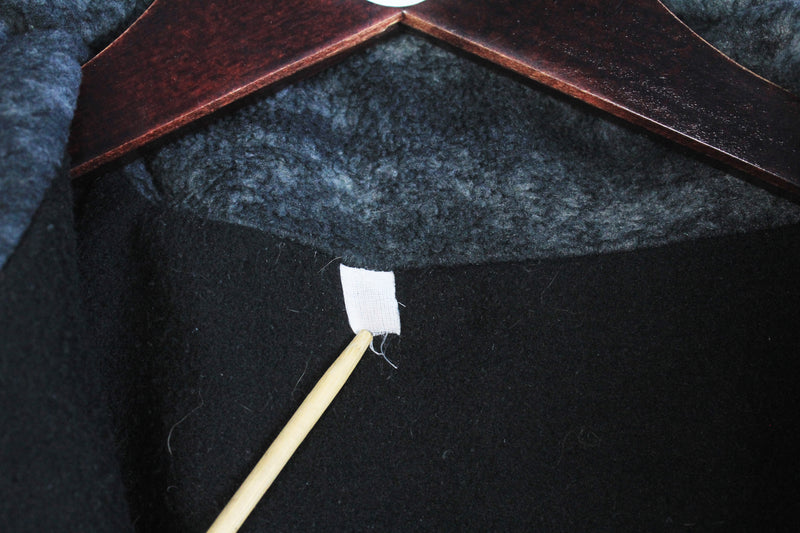 Vintage Wolf Fleece Full Zip Large