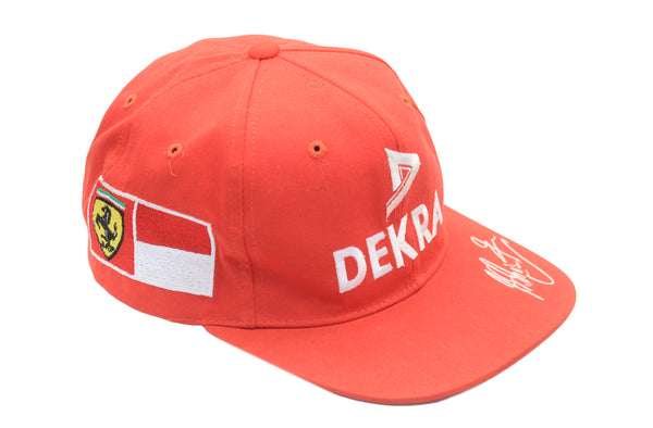 Vintage Dekra Michael Schumacher Ferrari F1 Team Cap