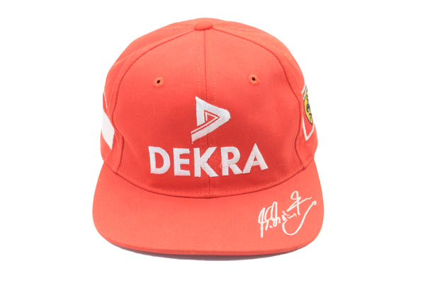 Vintage Dekra Michael Schumacher Ferrari F1 Team Cap