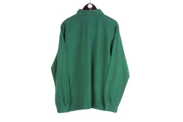 Vintage Lacoste Polo Long Sleeve T-Shirt Large