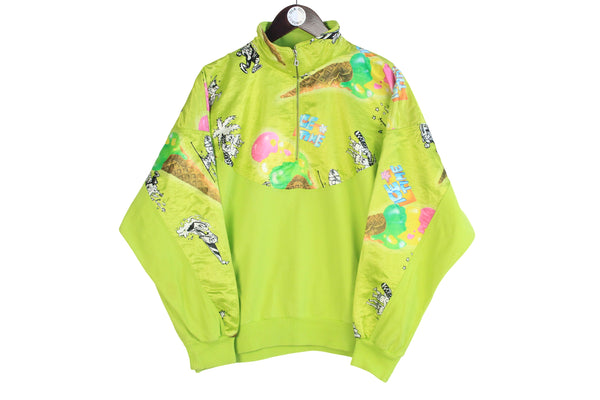 Vintage Benger Sweatshirt 1/4 Zip Women's Medium