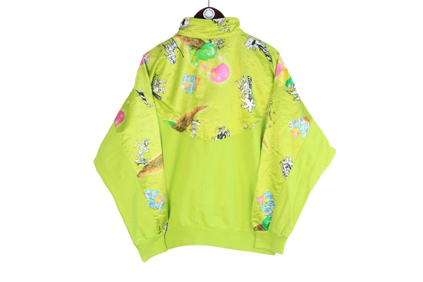 Vintage Benger Sweatshirt 1/4 Zip Women's Medium