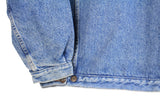 Vintage Across Sherpa Denim Jacket Small