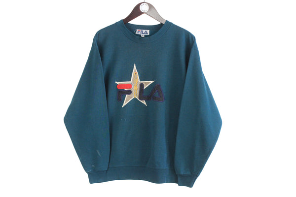 Vintage Fila Sweatshirt Women's Large