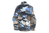 Vintage Camouflage Fleece Full Zip Women’s Medium