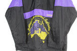 Vintage Bike Australia Anzoni Anorak Jacket Half Zip Large