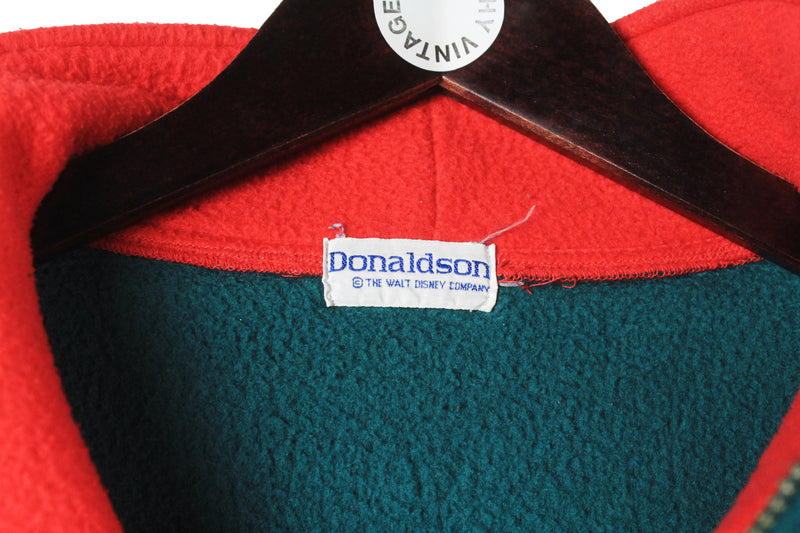 Vintage Donaldson Fleece 1/4 Zip Women's Medium