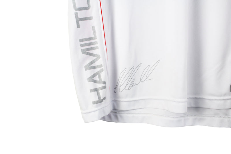 Vintage Mercedes F1 Team Lewis Hamilton T-Shirt Large