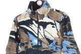 Vintage Camouflage Fleece Full Zip Women’s Medium