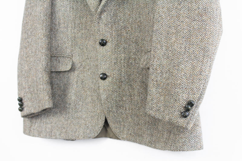 Vintage Harris Tweed Blazer Large