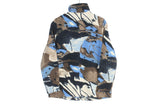 Vintage Camouflage Fleece Full Zip Women’s Medium