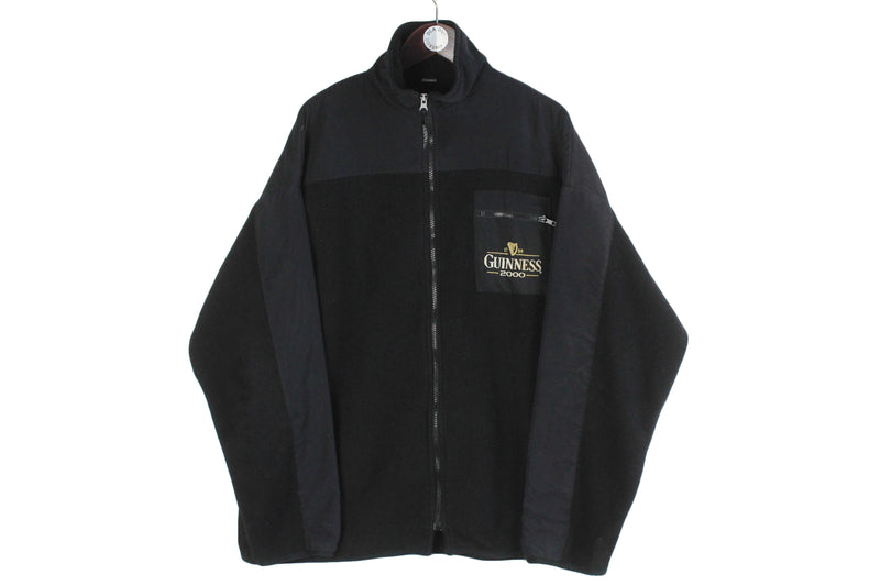 Vintage Guinness Fleece Full Zip XLarge
