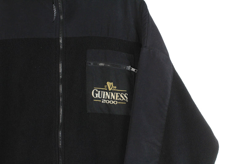 Vintage Guinness Fleece Full Zip XLarge