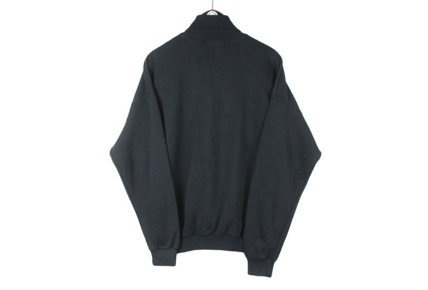 Vintage Adidas Sweatshirt Half Zip Medium