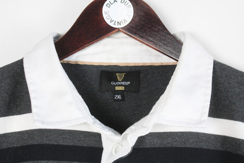Vintage Guinness Rugby Shirt Women's XLarge
