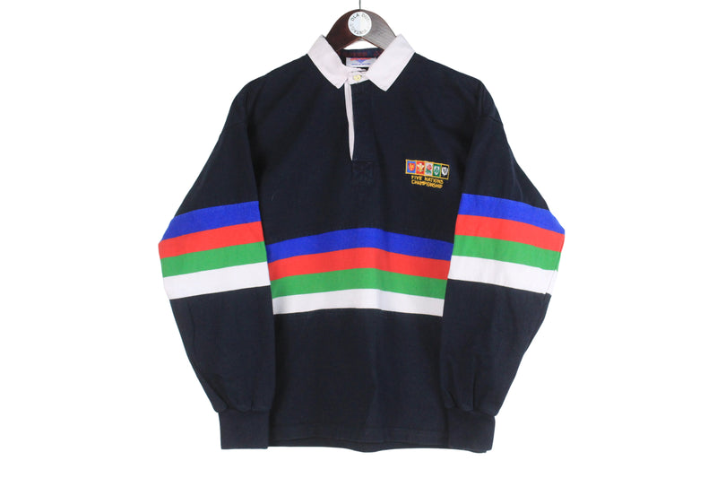 Vintage Five Nations Championship Rugby Shirt Small